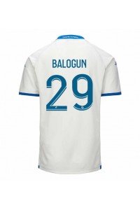 AS Monaco Folarin Balogun #29 Jalkapallovaatteet Kolmaspaita 2023-24 Lyhythihainen